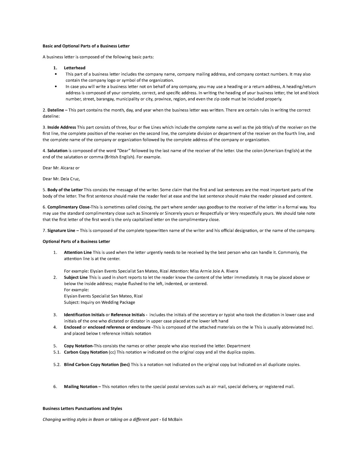 major-19-basic-and-optional-parts-of-a-business-letter-a-business