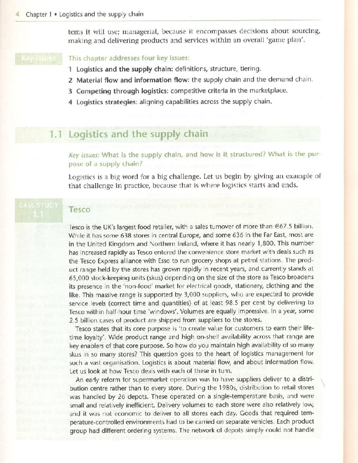 logistics strategy case study