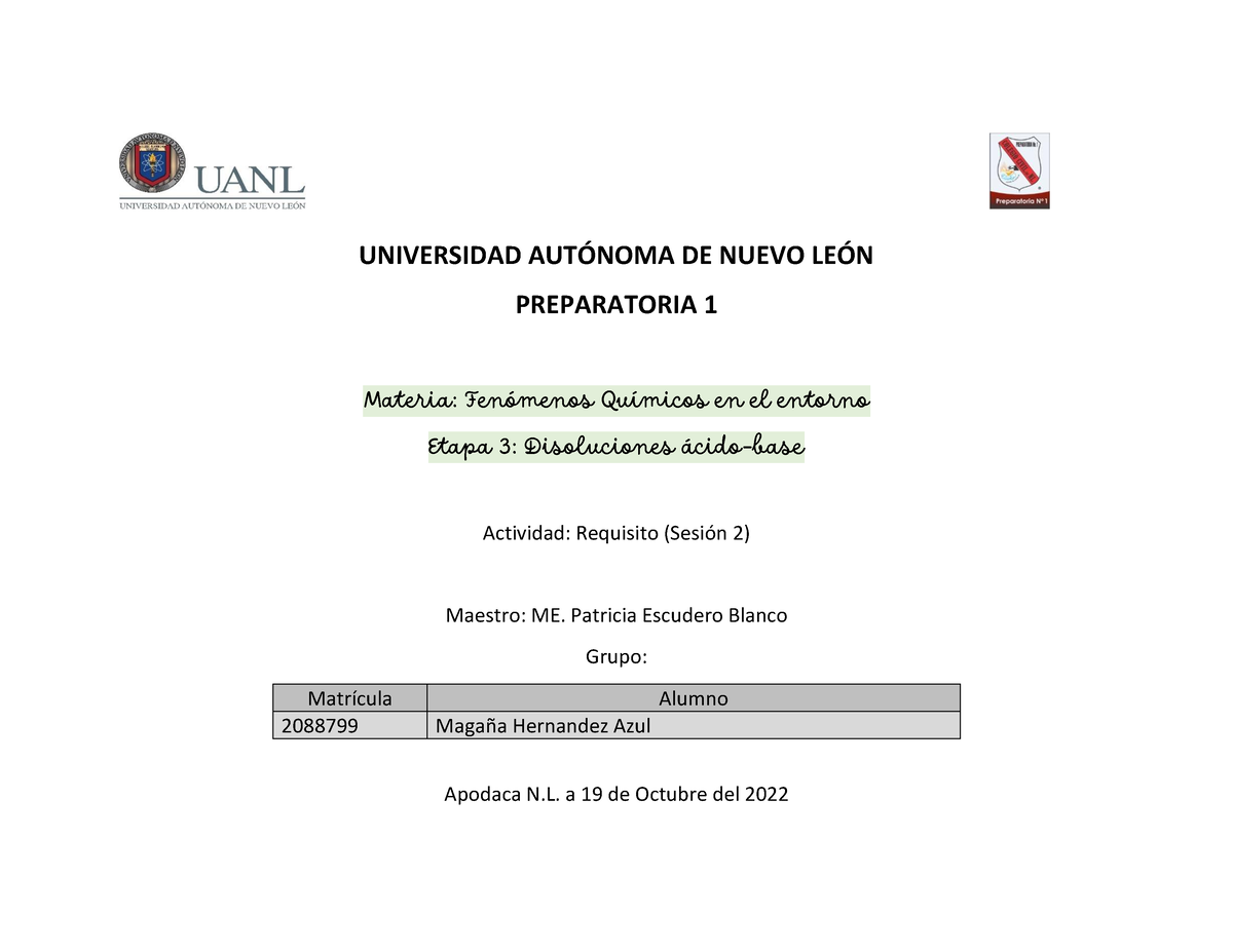 AMH E3S2 FQE - Actividad De Requisito - UNIVERSIDAD AUT”NOMA DE NUEVO ...