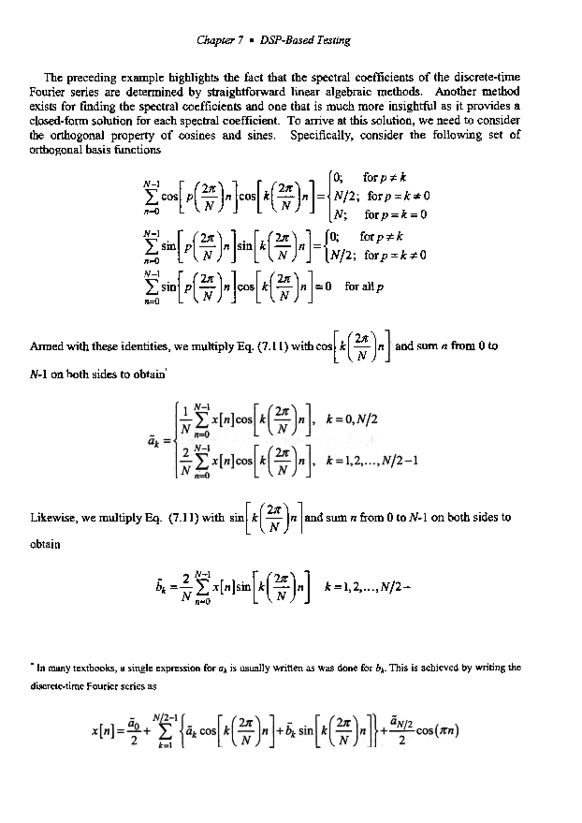 AN. Introduction.TO. Mixed. Signal.IC.TEST - Chapter7 .DSP-BasedTesting ...