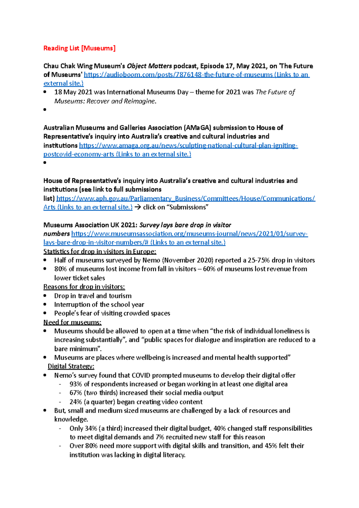 FINC3400 - Readings - Notes on reading materials - Reading List ...