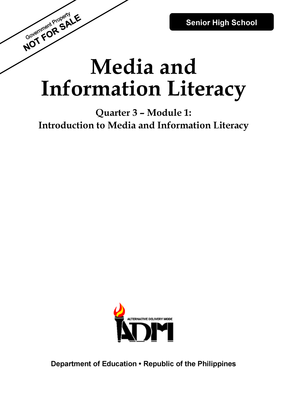 MIL11 Q3 MOD1 V1 Lecture Notes For Media And Information Literacy ...