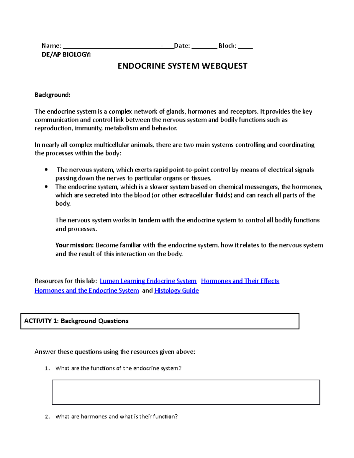 endocrine-webquest-2021-deapbio-name