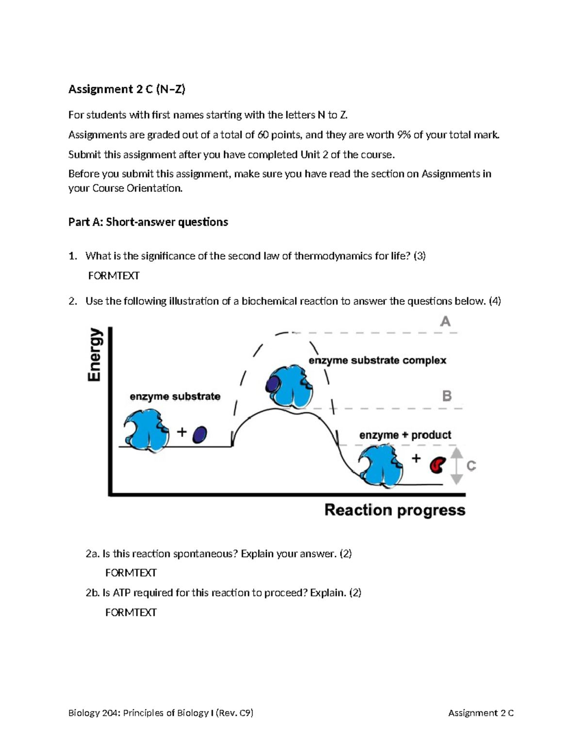 Assignment 2C (N Z) - Assignment 2 C (N–Z) For students with first ...
