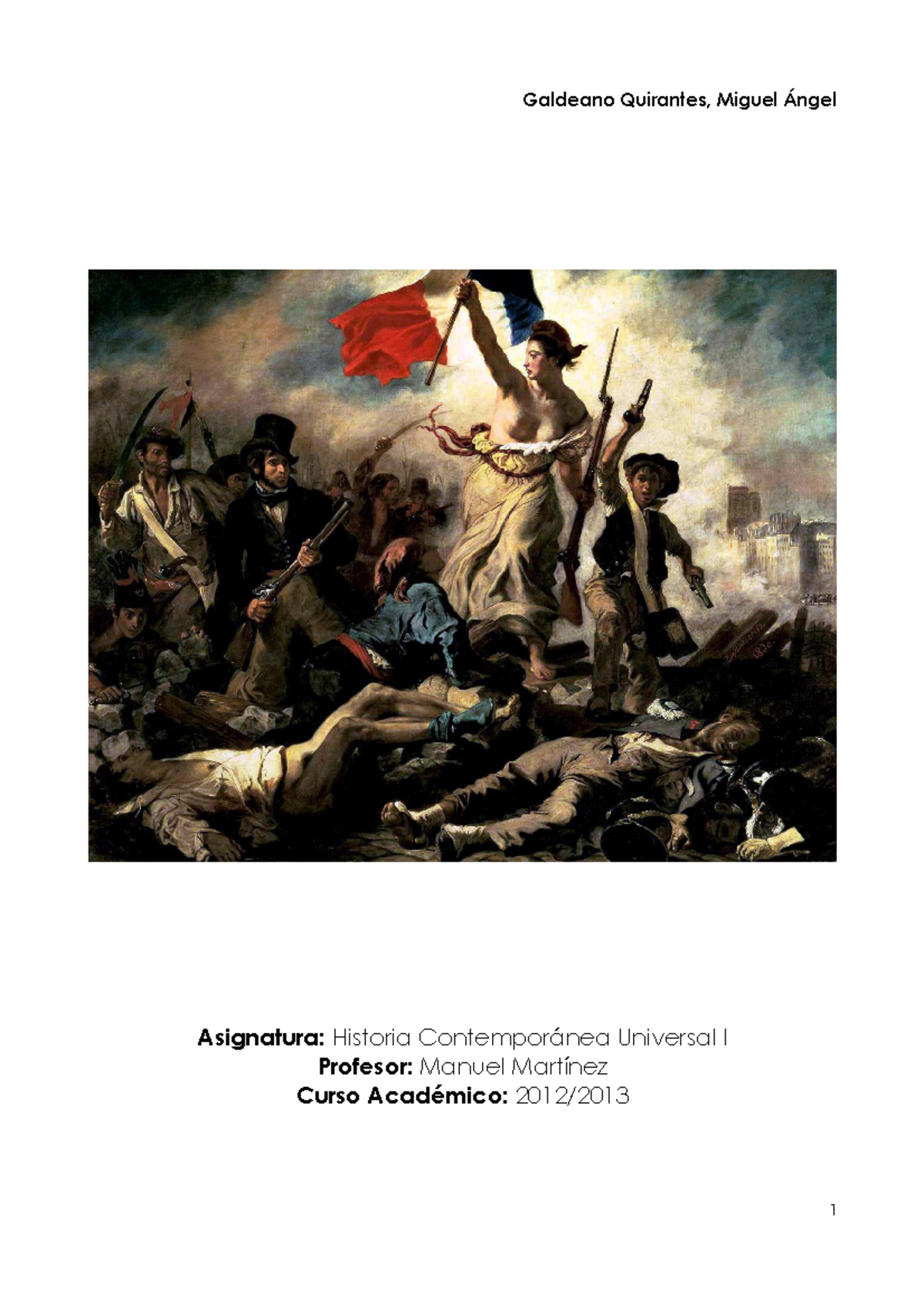 Historia Contempor nea Universal I Apuntes Temas 1 8 Asignatura 