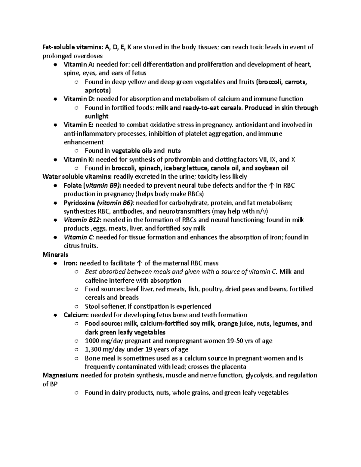 family-test-2-study-guide-fat-soluble-vitamins-a-d-e-k-are-stored