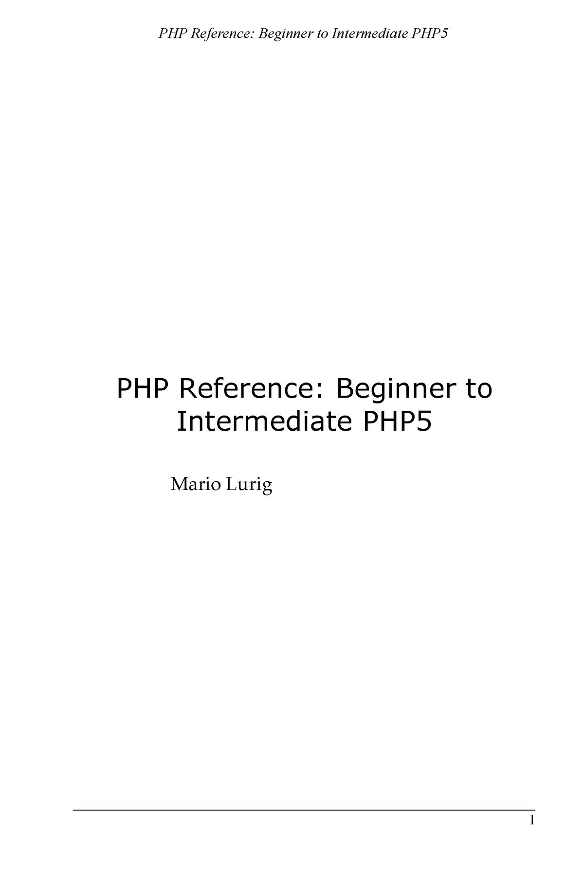 php assignment reference