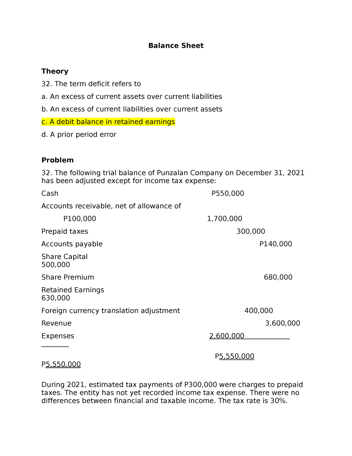 CFAS Reviewer - BS Accountancy - PUP - Studocu