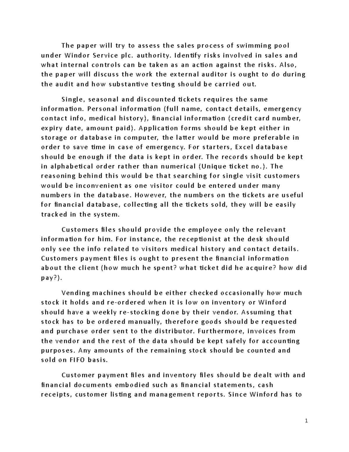 Accounting information systems simulation paper essay 08 image