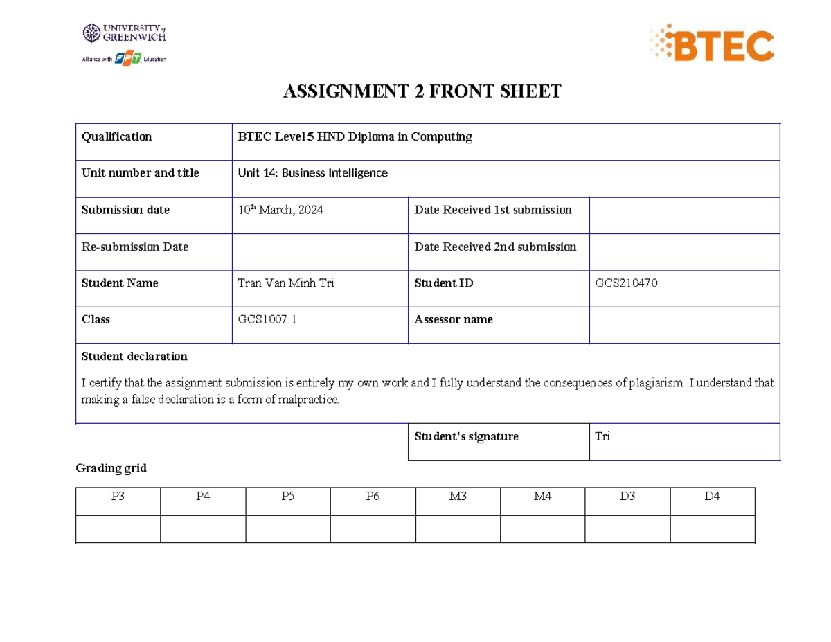 unit 14 assignment 2