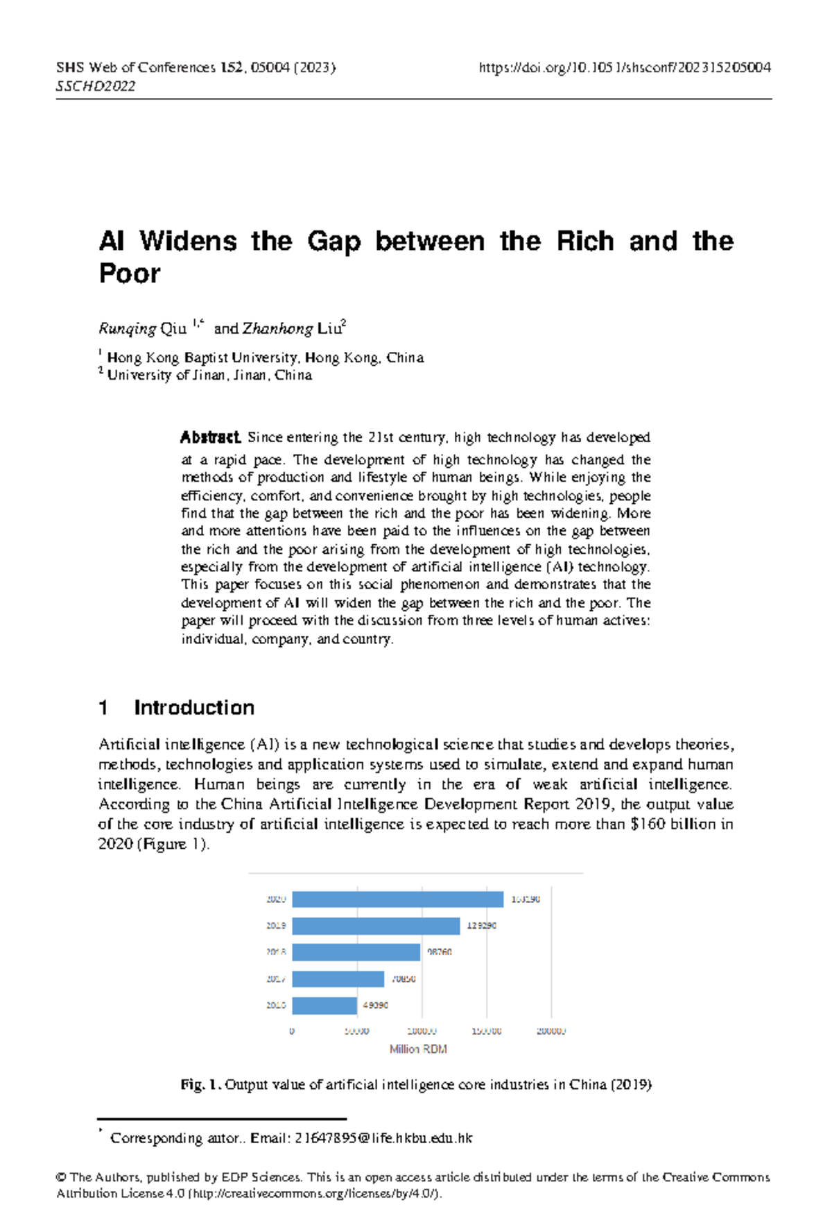 AI Widens The Gap Between The Rich And The Poor - AI Widens The Gap ...