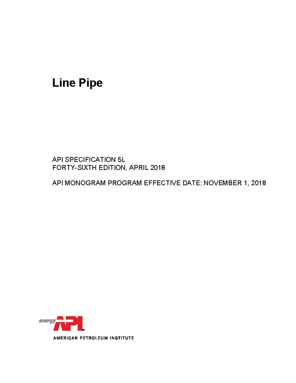 API 5L Tuberia de Linea - norma de diseño para tuberías - Line Pipe API ...