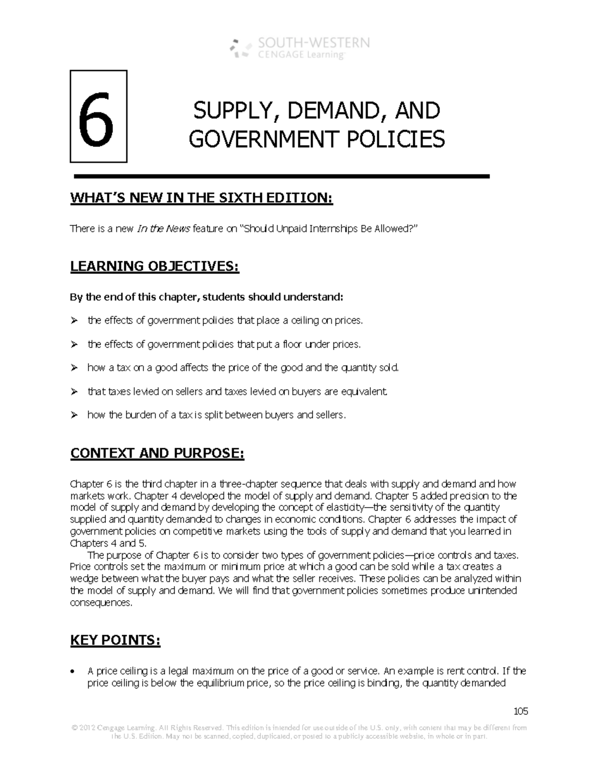 Manual Cap 6 Economics Introducao A Economia 1 Ufpb Studocu