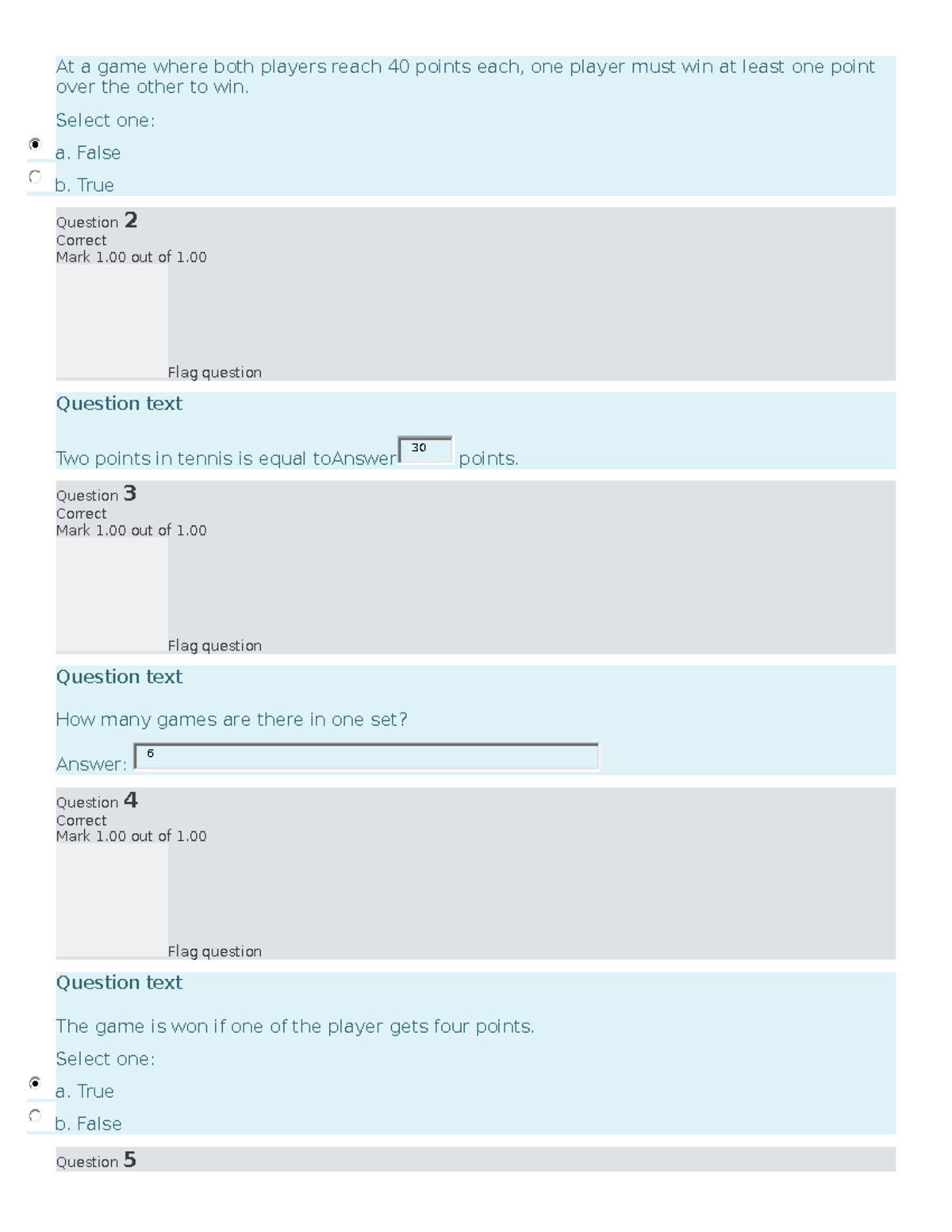PE DUAL Individual Sports QUIZ 3 4.docx At a game where both players