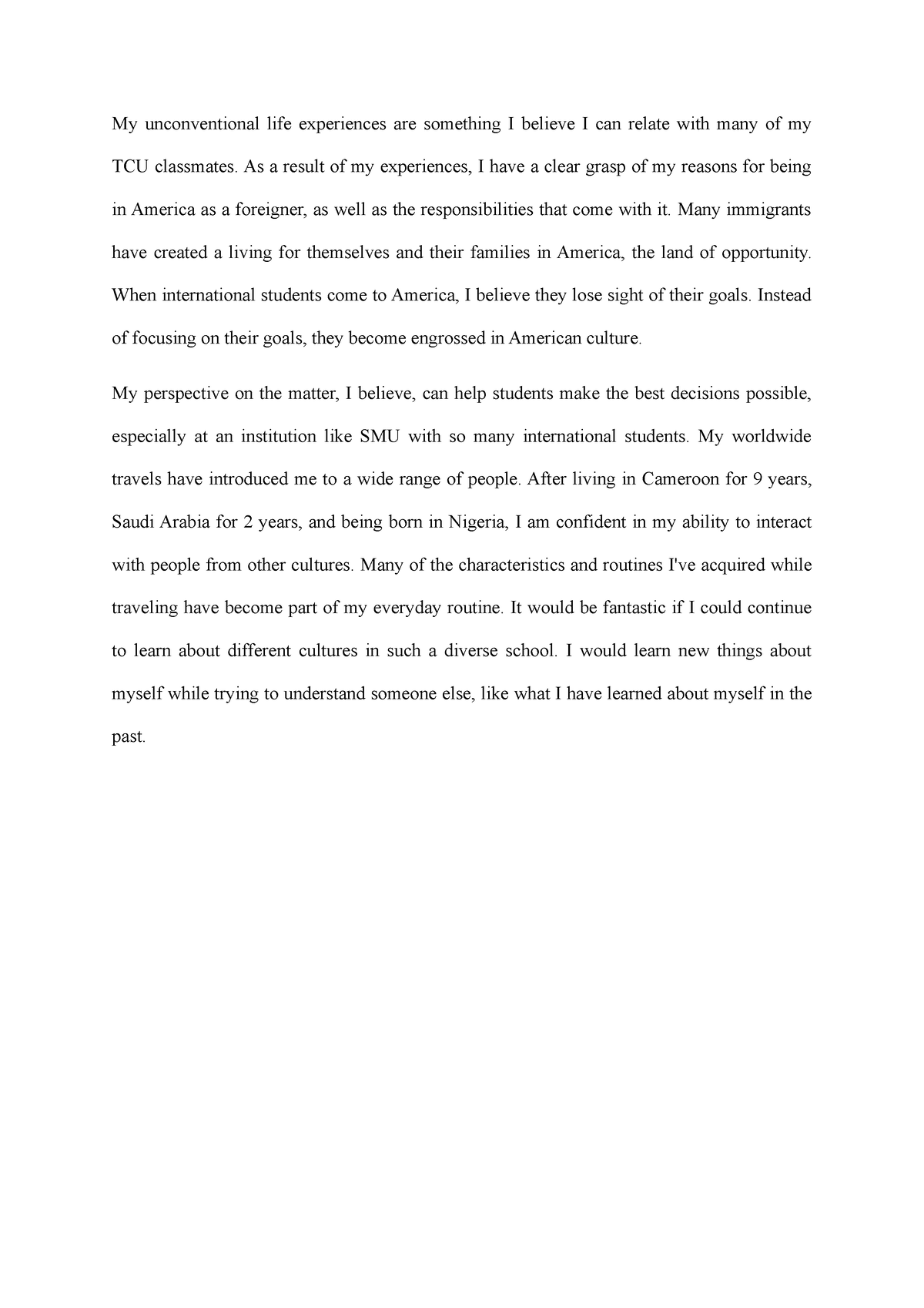 diversity equity and inclusion college essay