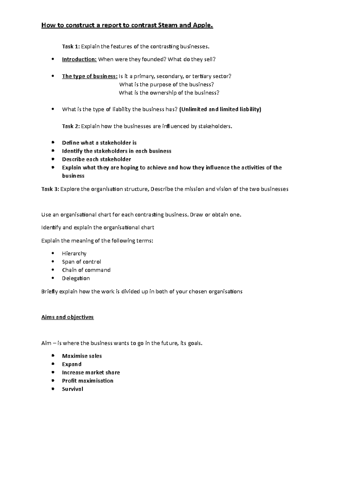 How To Make A Report Template In Excel