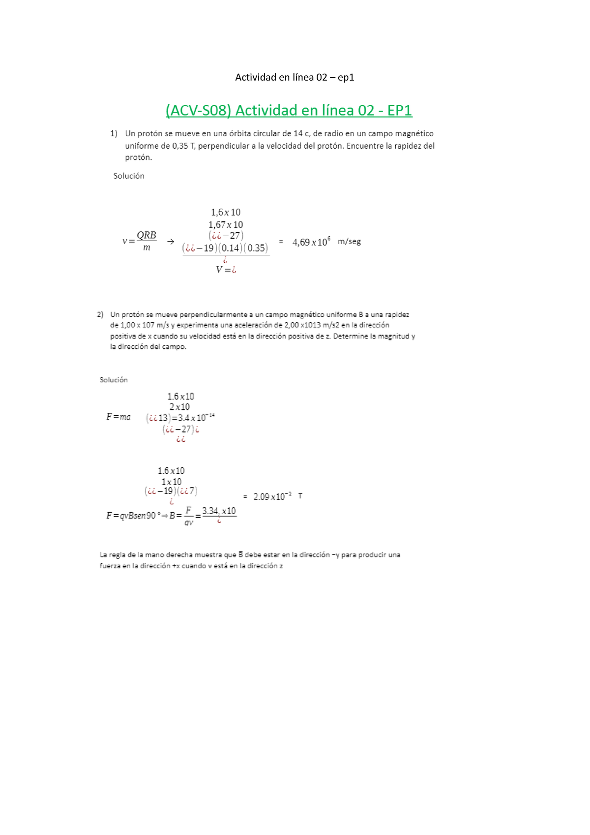 Actividad En Línea 04 Caf2 - CALCULO APLICADO A LA FISICA 2 - Actividad ...