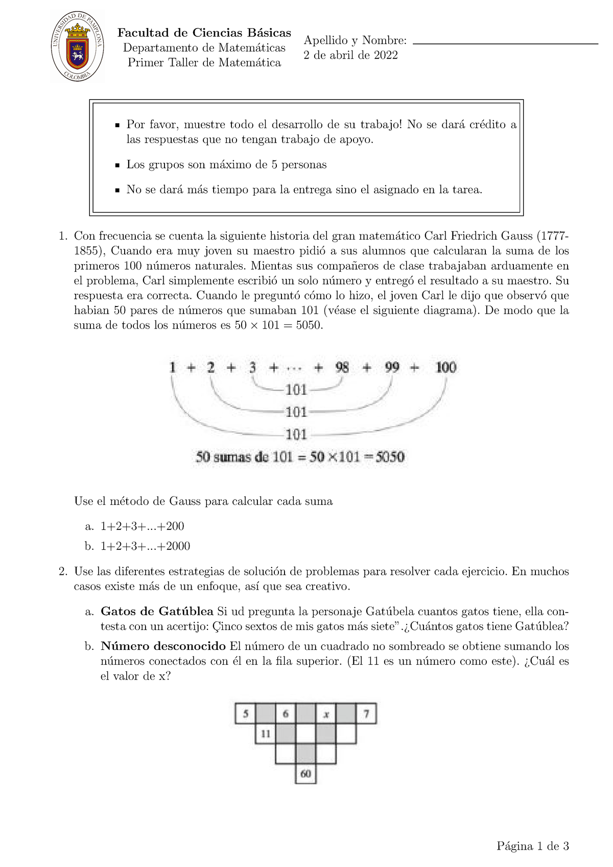 Matematica 1 Copy Repaso Para Los EstudiANTES - Facultad De Ciencias B ...