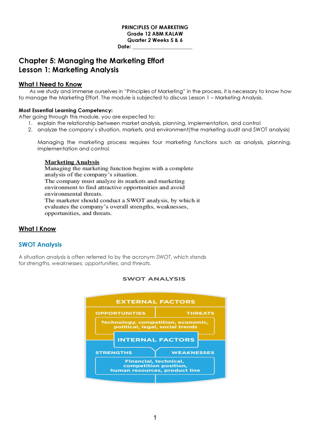 Principles-OF- Marketing - PRINCIPLES OF MARKETING Grade 12 ABM KALAW ...