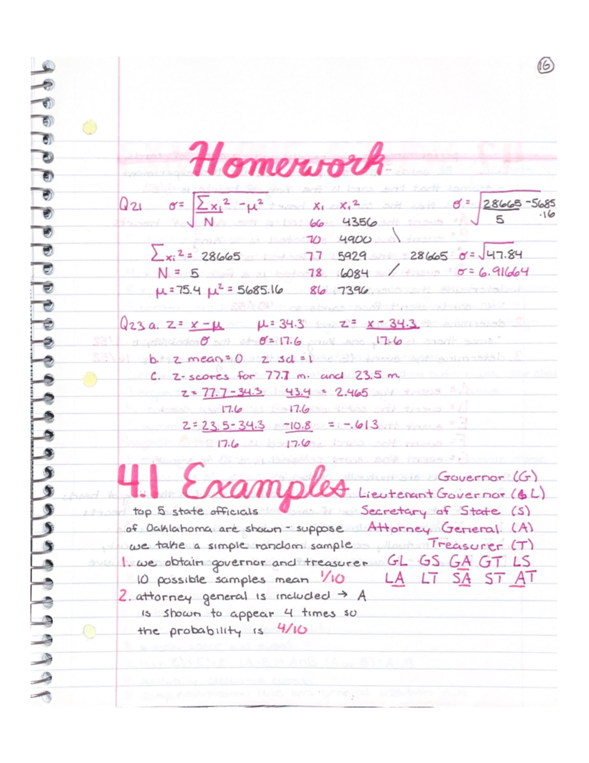 Chapter Four Stats Homework - stat152 - Studocu