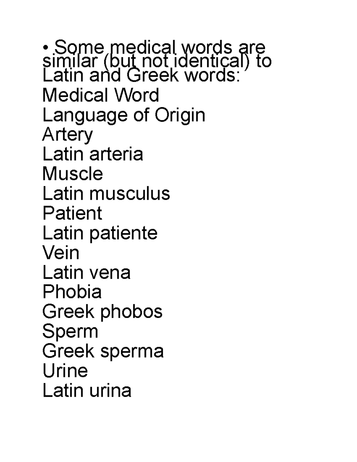 the-structure-of-medical-language-some-medical-words-are-similar-but