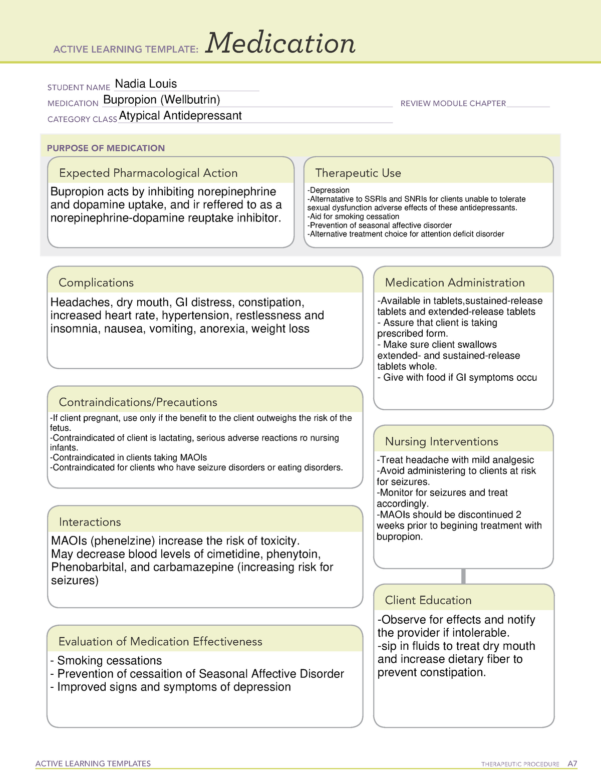 bupropion-using-the-ati-active-learning-medication-template-and-ati-text-pn-pharm-complete