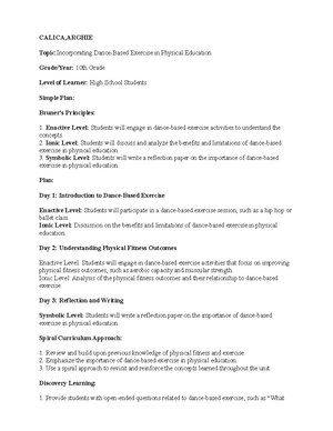 Learning TASK FOR WEEK 6 - LEARNING TASK FOR WEEK 6 Think of a teacher ...