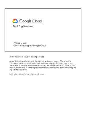Introducción a la plataforma de Google en la nube para digitalización ...