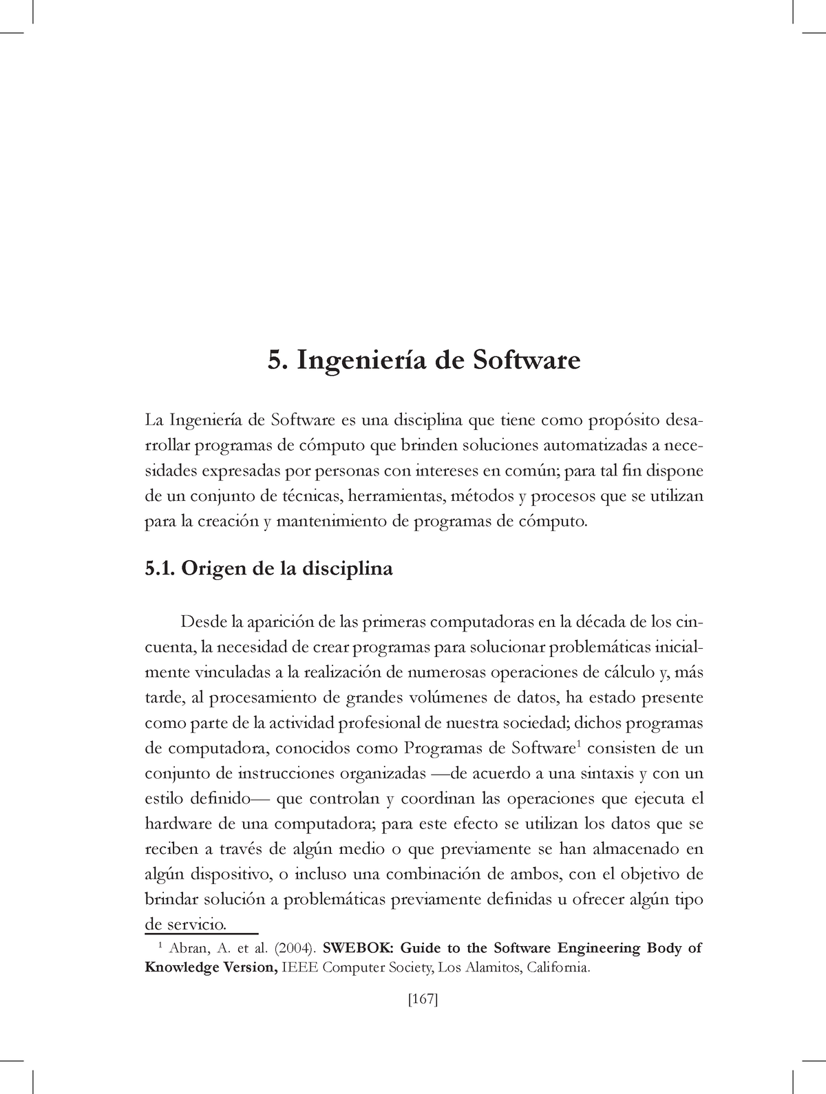 Cap 5 Aaaa 167 5 Ingeniería De Software La Ingeniería De Software Es Una Disciplina Que 8825