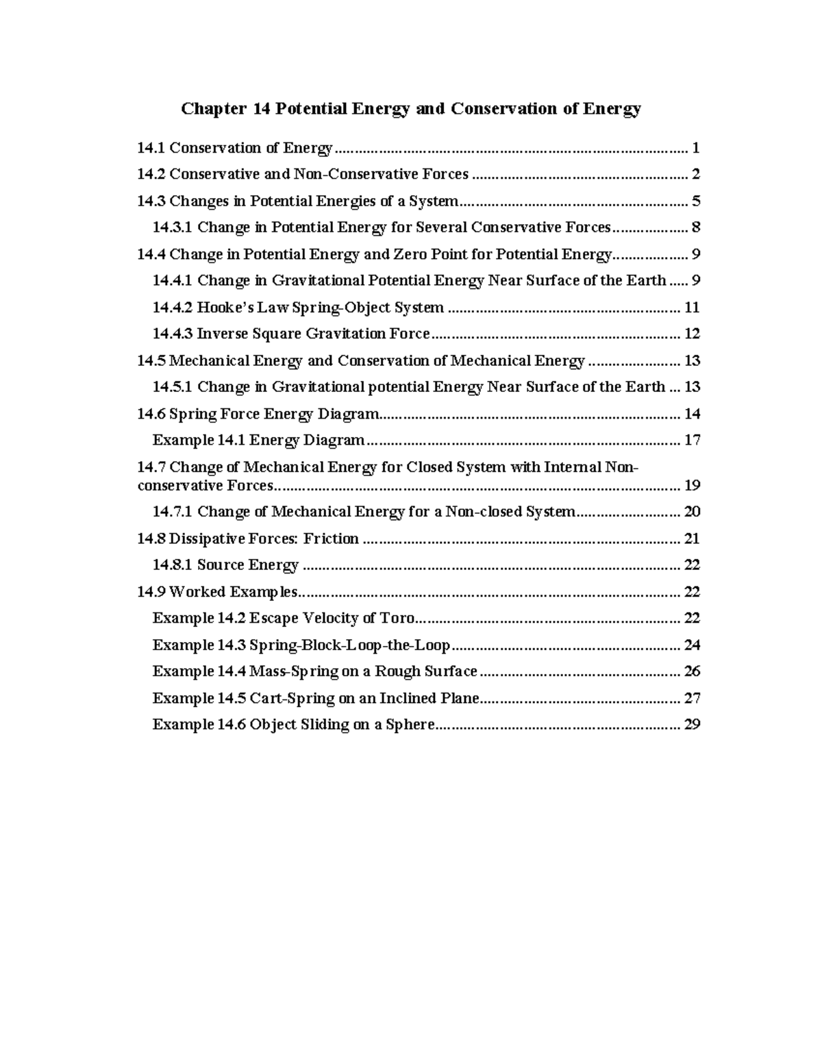 chapter-14-lecture-notes-14-chapter-14-potential-energy-and