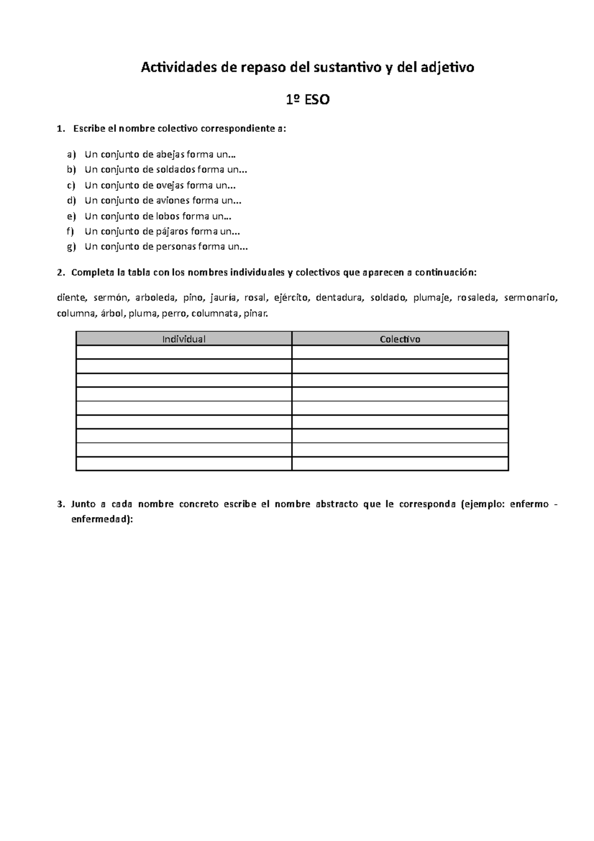 Identifique Os Substantivos Equivalentes A Estes Adjetivos - RETOEDU