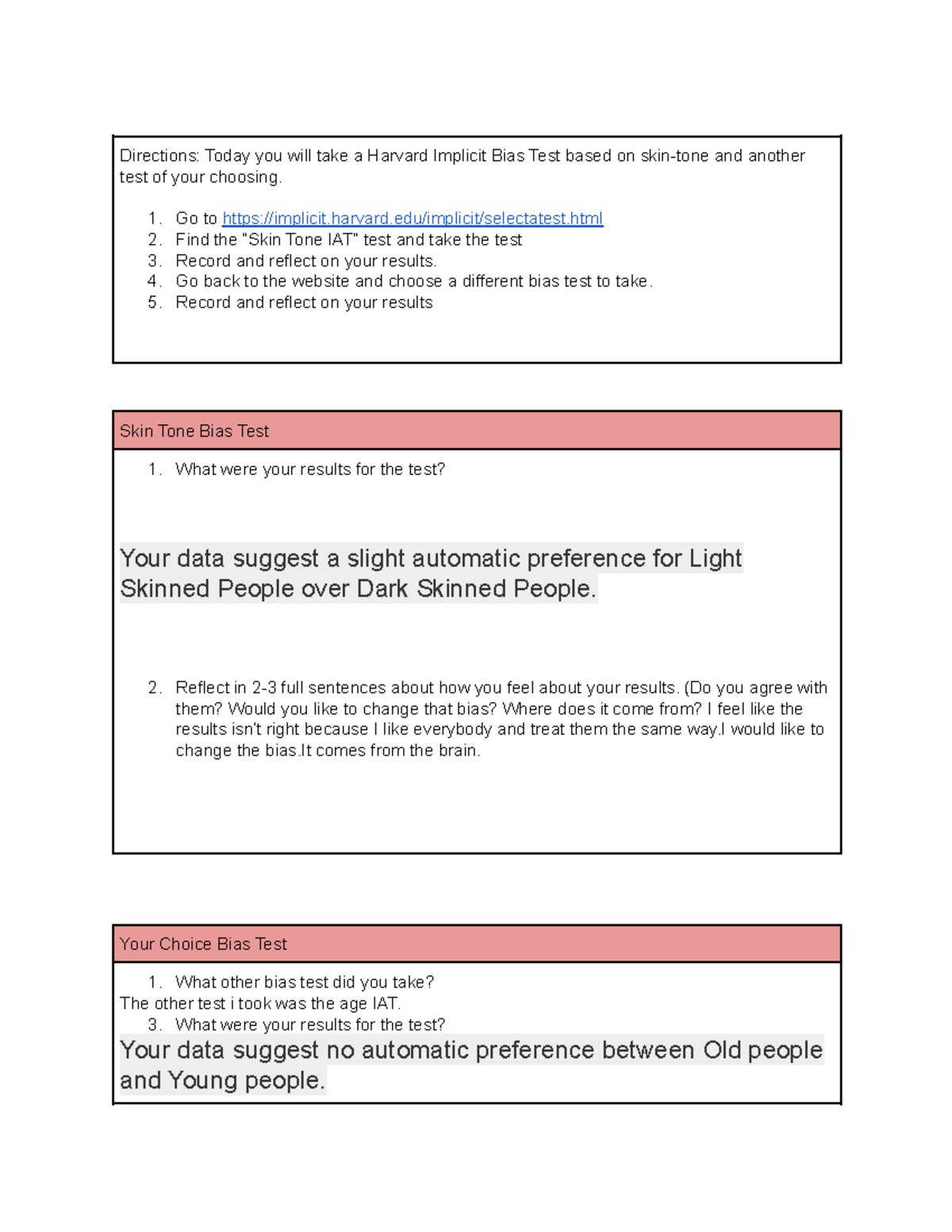 Harvard Implicit Bias Test Go To Implicit harvard implicit 