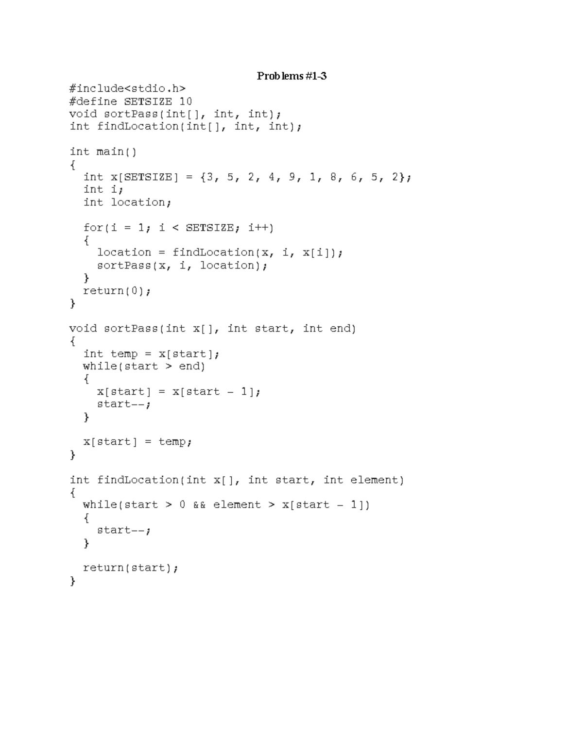 CS159 Sp 2019 E2 - cs printout for the 2019 fall exam to help study ...