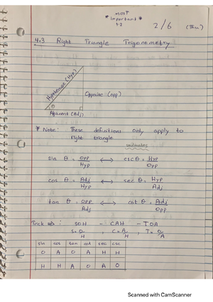 Math 127 - Notes 4.3 - MATH 127 - Studocu