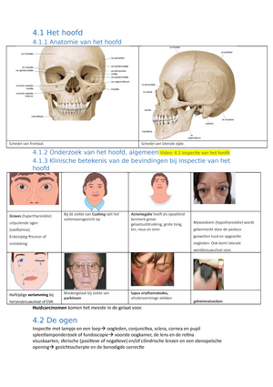 Samenvatting Fysische Diagnostiek Hart Samenvatting Fysische