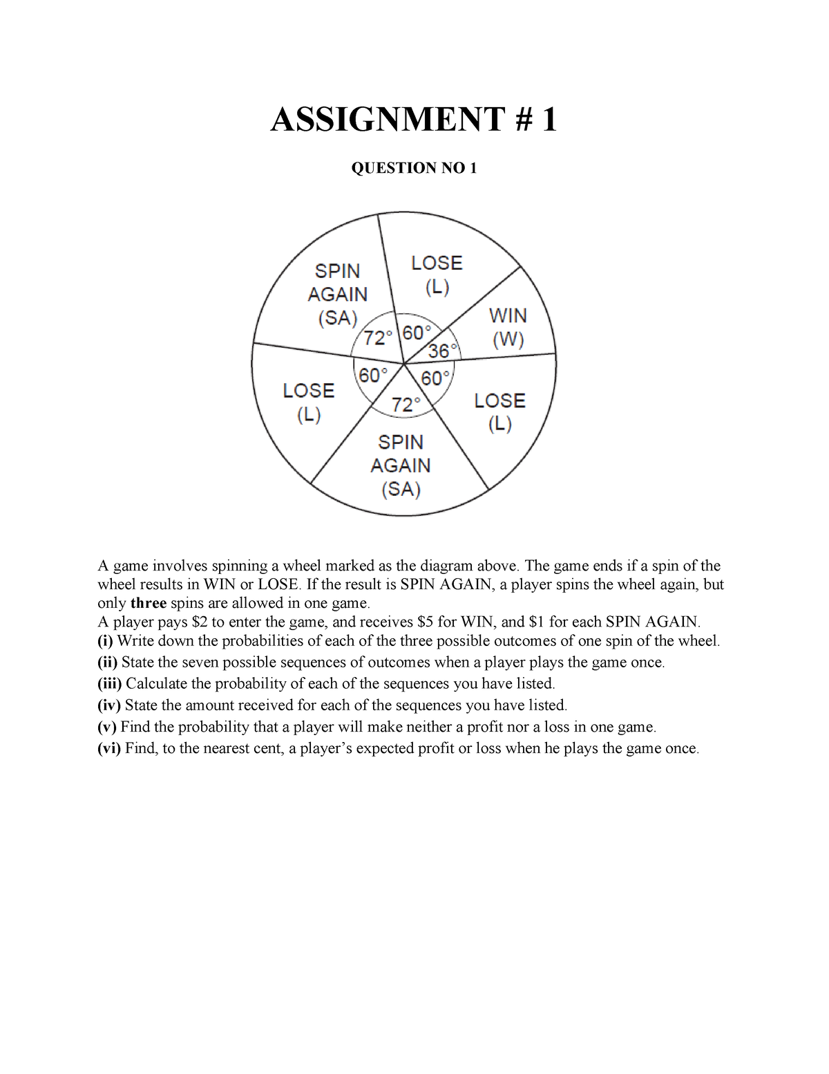 assignment 7 game wheel