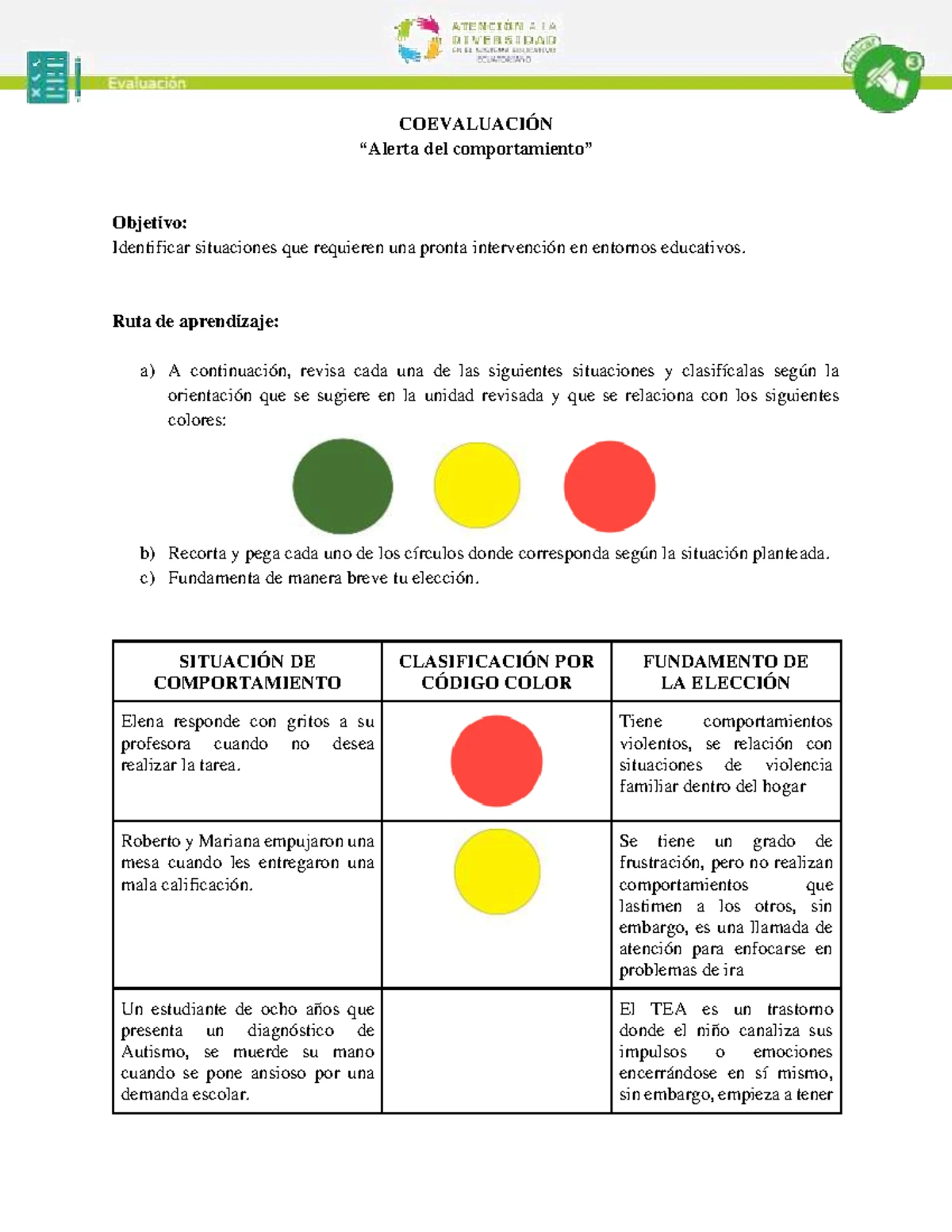 Autoevaluación unidad 5 modulo 3 - Orientaciones para la Autoevaluación ...