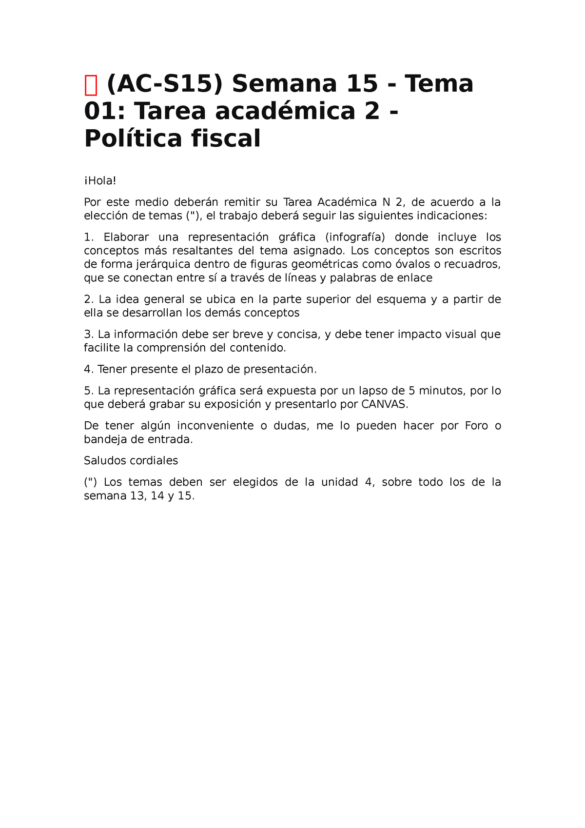 🔴 (AC-S15) Semana 15 - Tema 01 Tarea Académica 2 - Política Fiscal - 🐀 ...