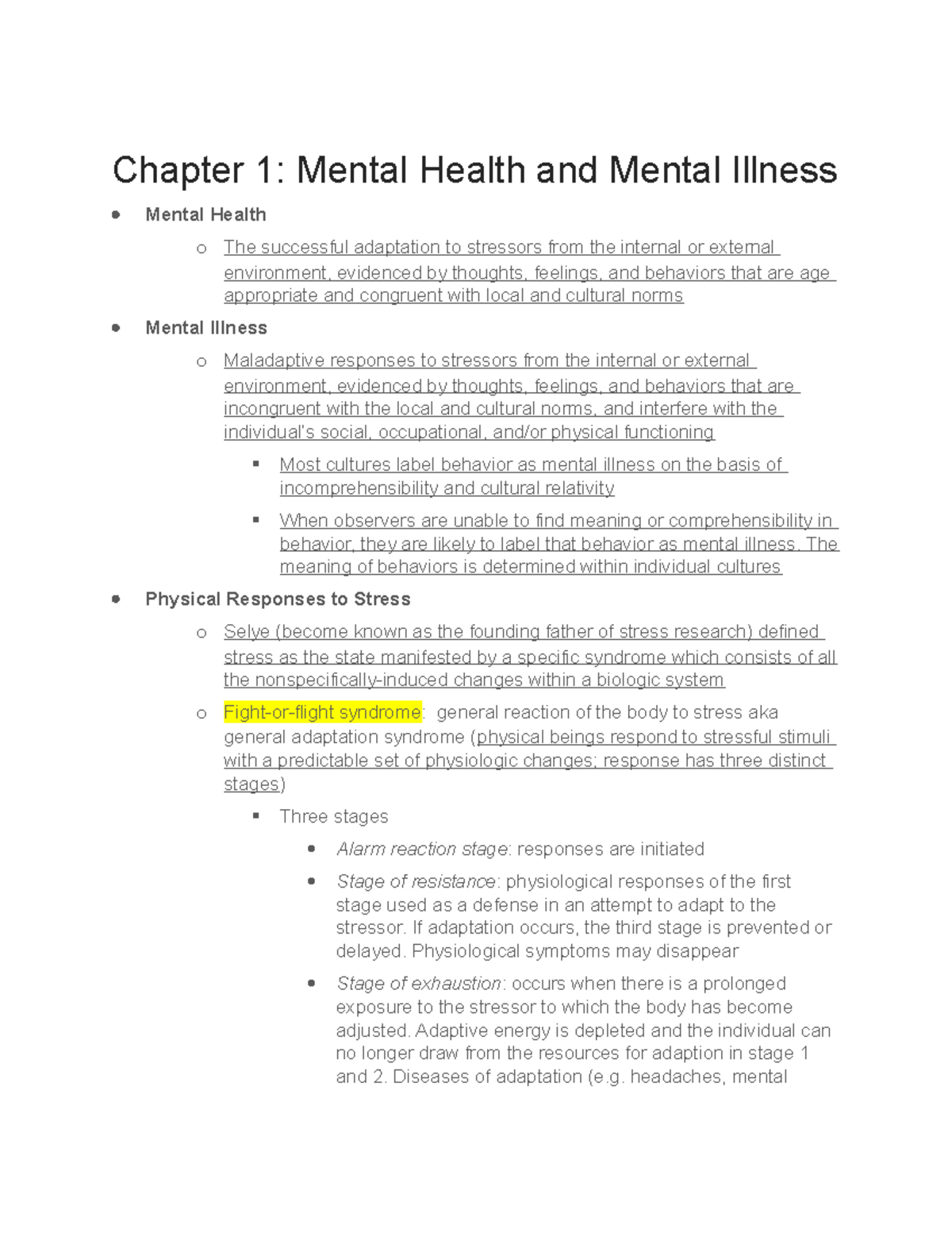 chapter-1-psych-nursing-chapter-1-mental-health-and-mental-illness