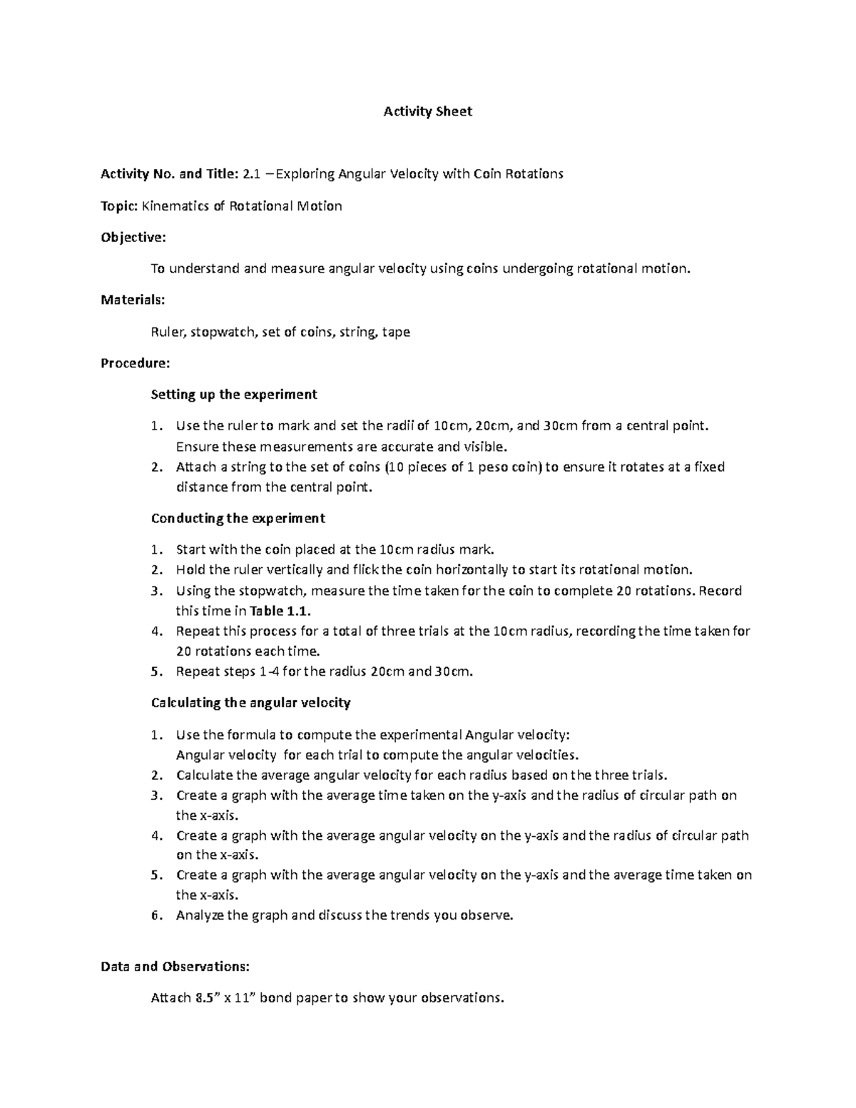 Lab-Activity-2 - gkiguiuifi - Activity Sheet Activity No. and Title: 2 ...