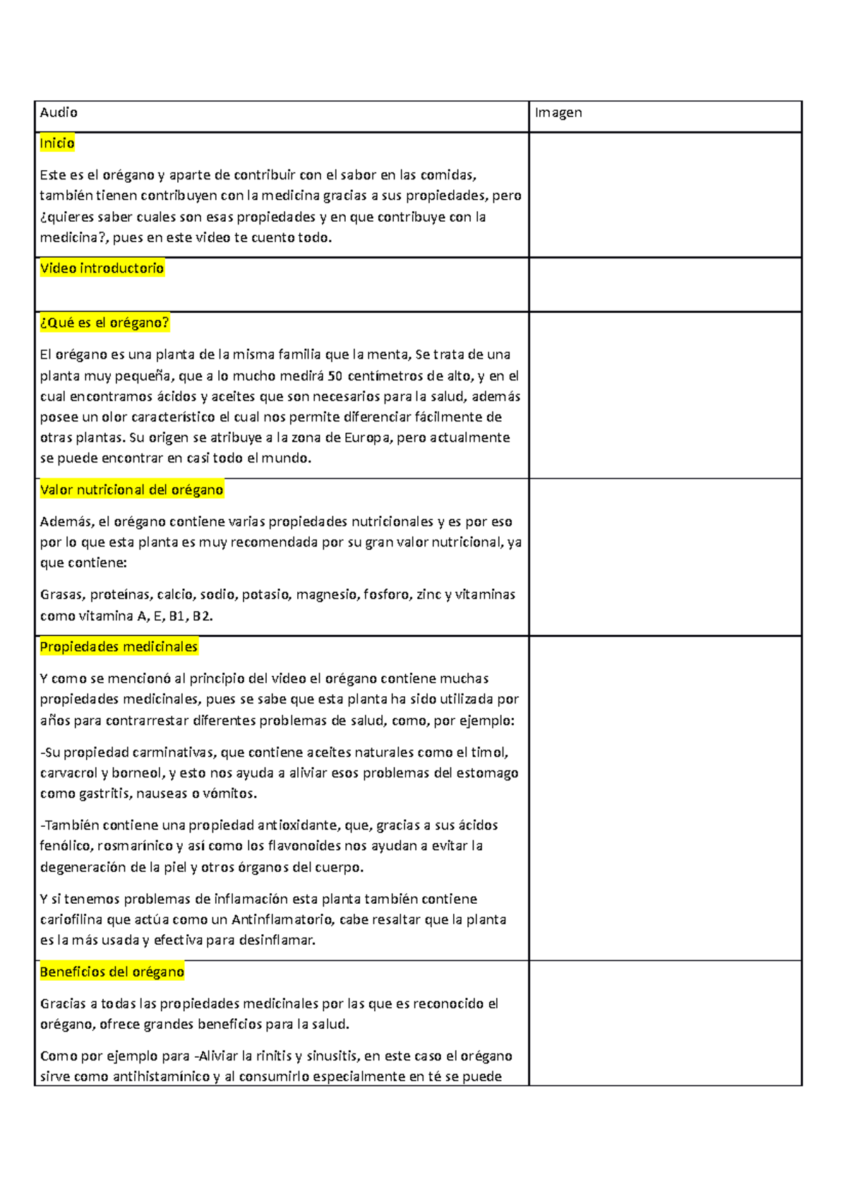 Beneficios del orégano Audio Imagen Inicio Este es el orégano y