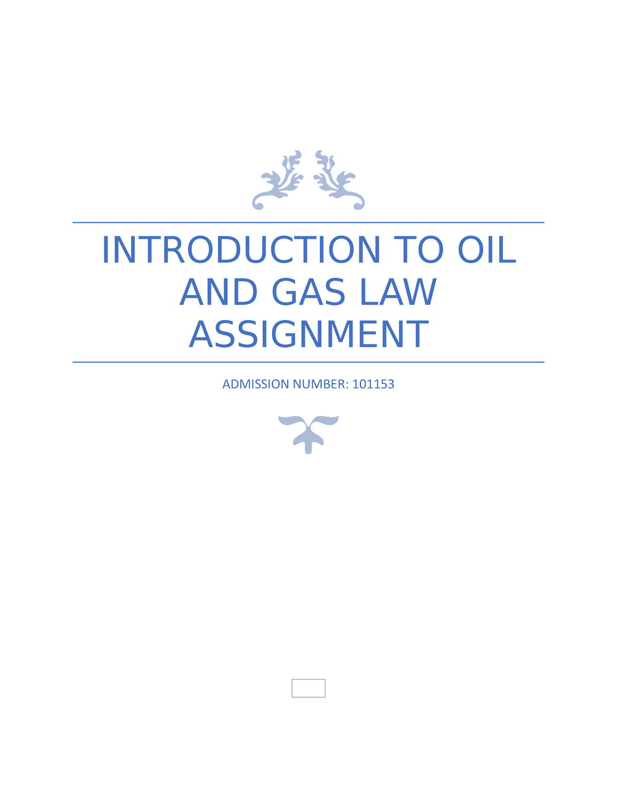 oil and gas law dissertation topics