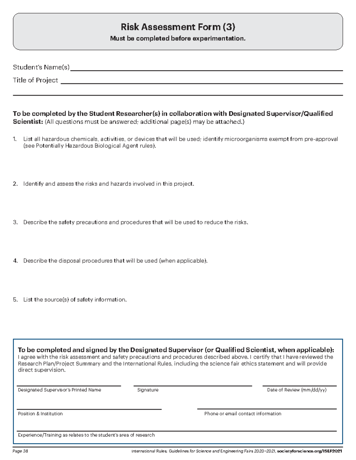 Gsef-2021-03-form-risk - Page 38 International Rules: Guidelines for ...