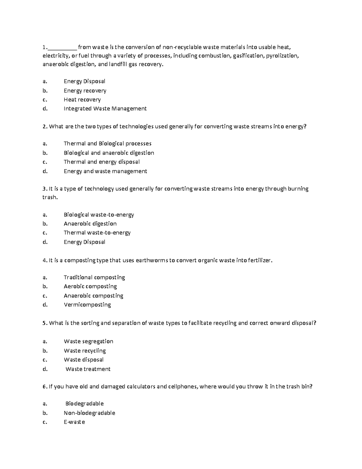 Group-1-Question - Environmental Science Exam Guide - 1._________ from ...