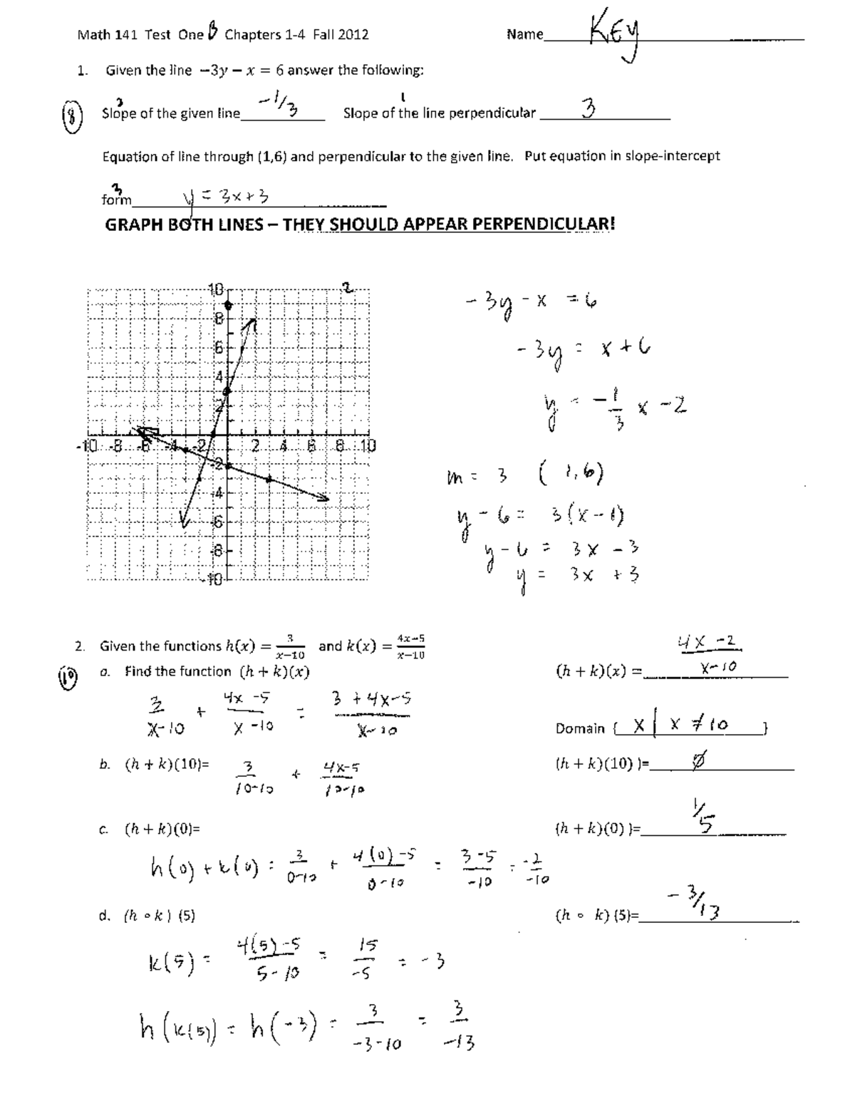 M141 T1 Ch1-4 FL12 solutions - MATH 141 - Studocu