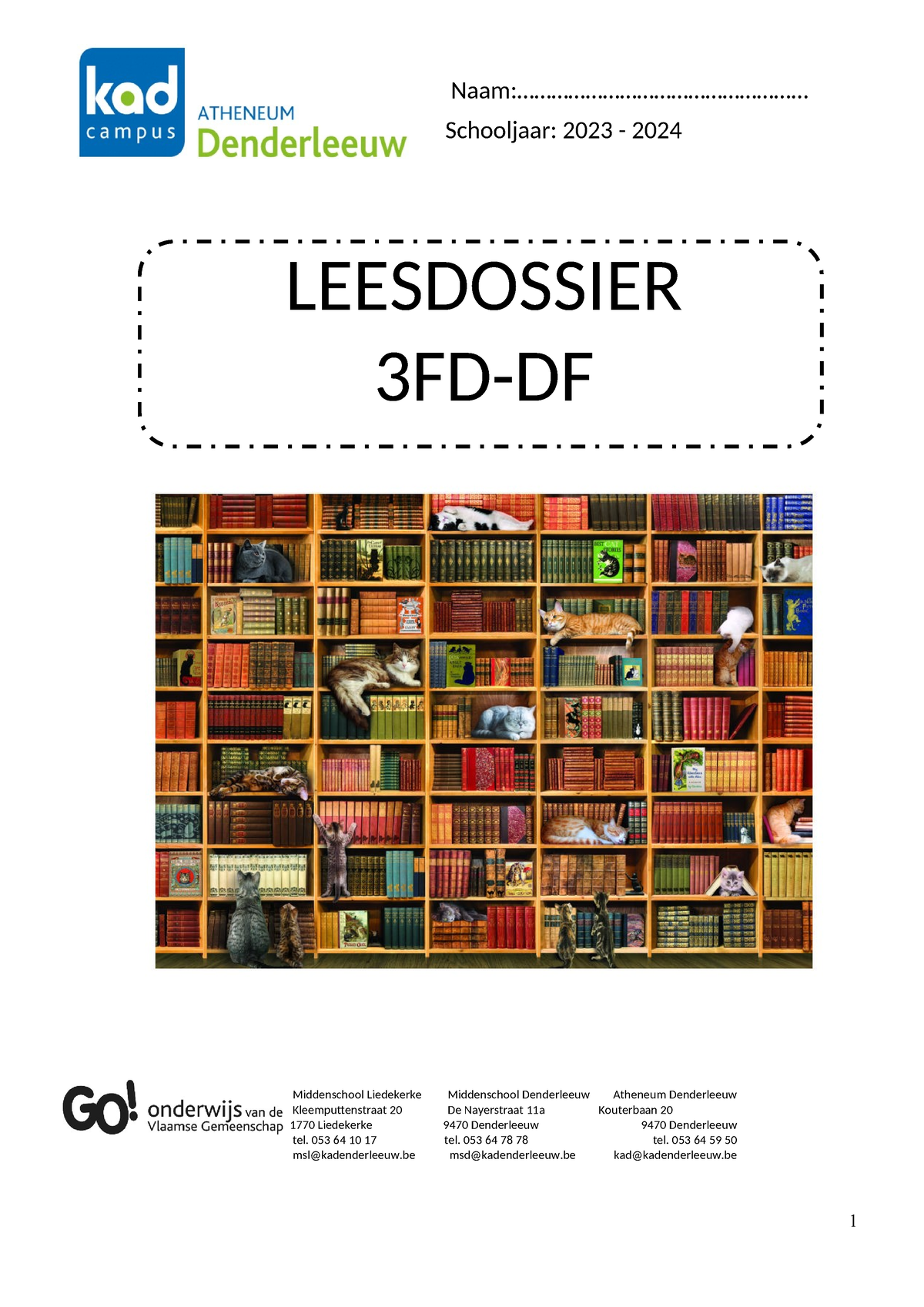 Leesdossier (1) - Nee - Naam ...