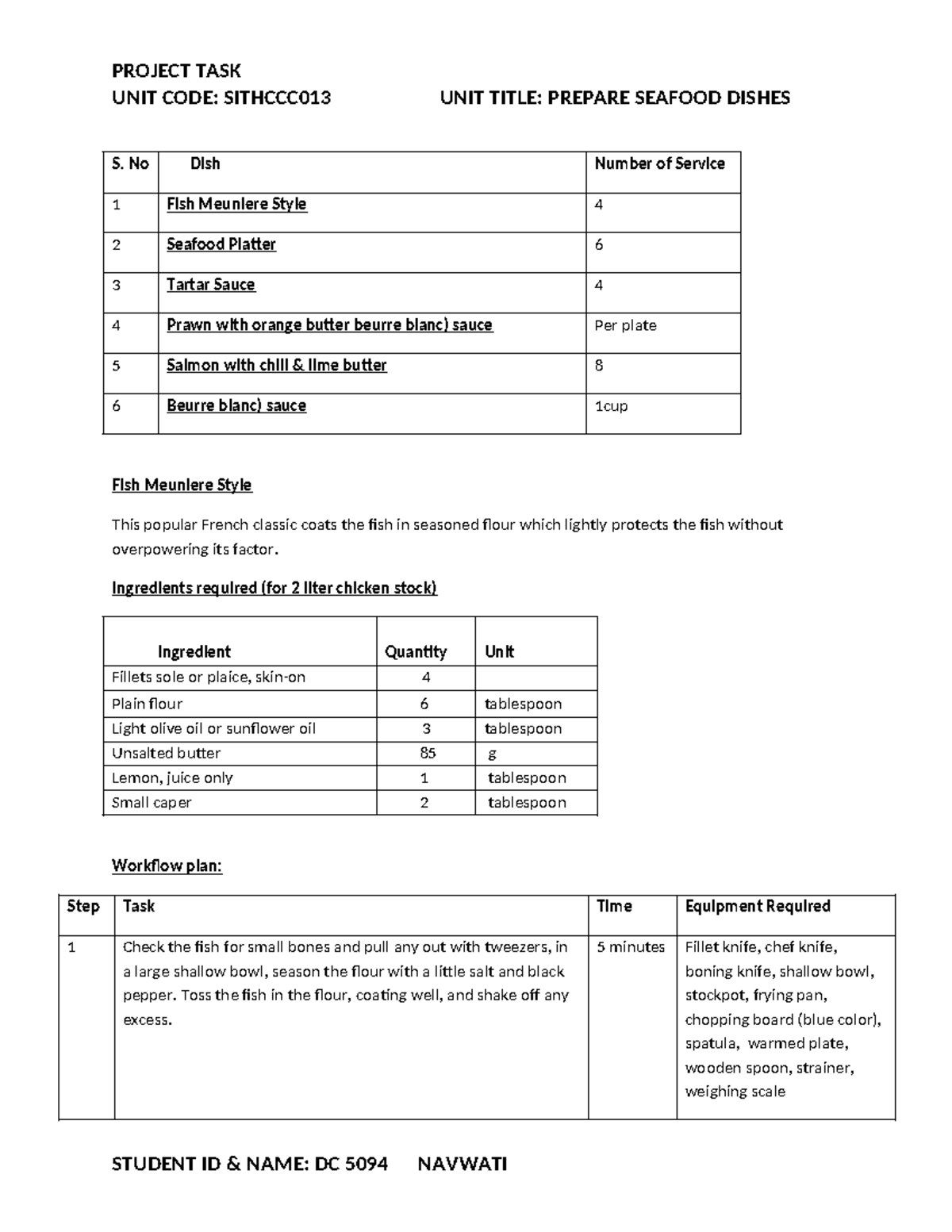sithccc-013-prepare-seafood-dishes-unit-code-sithccc013-unit-title