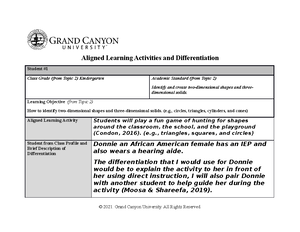 ELM 210 D T2 Lesson Example New - LESSON PLAN TEMPLATE Section 1 ...