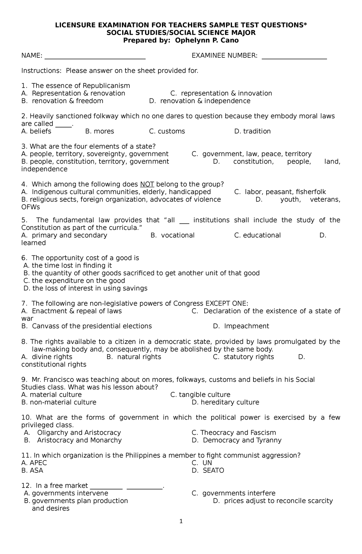 final-mock-exam-social-studies-major-20-1-licensure-examination-for