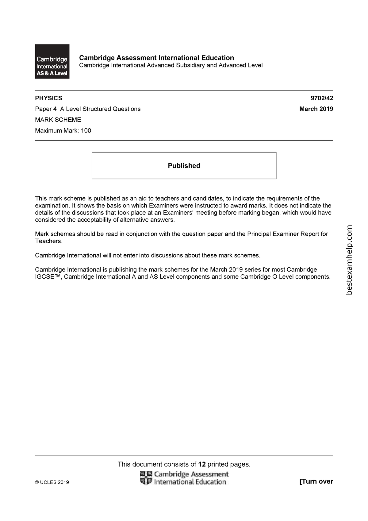 m92 specimen coursework assignment